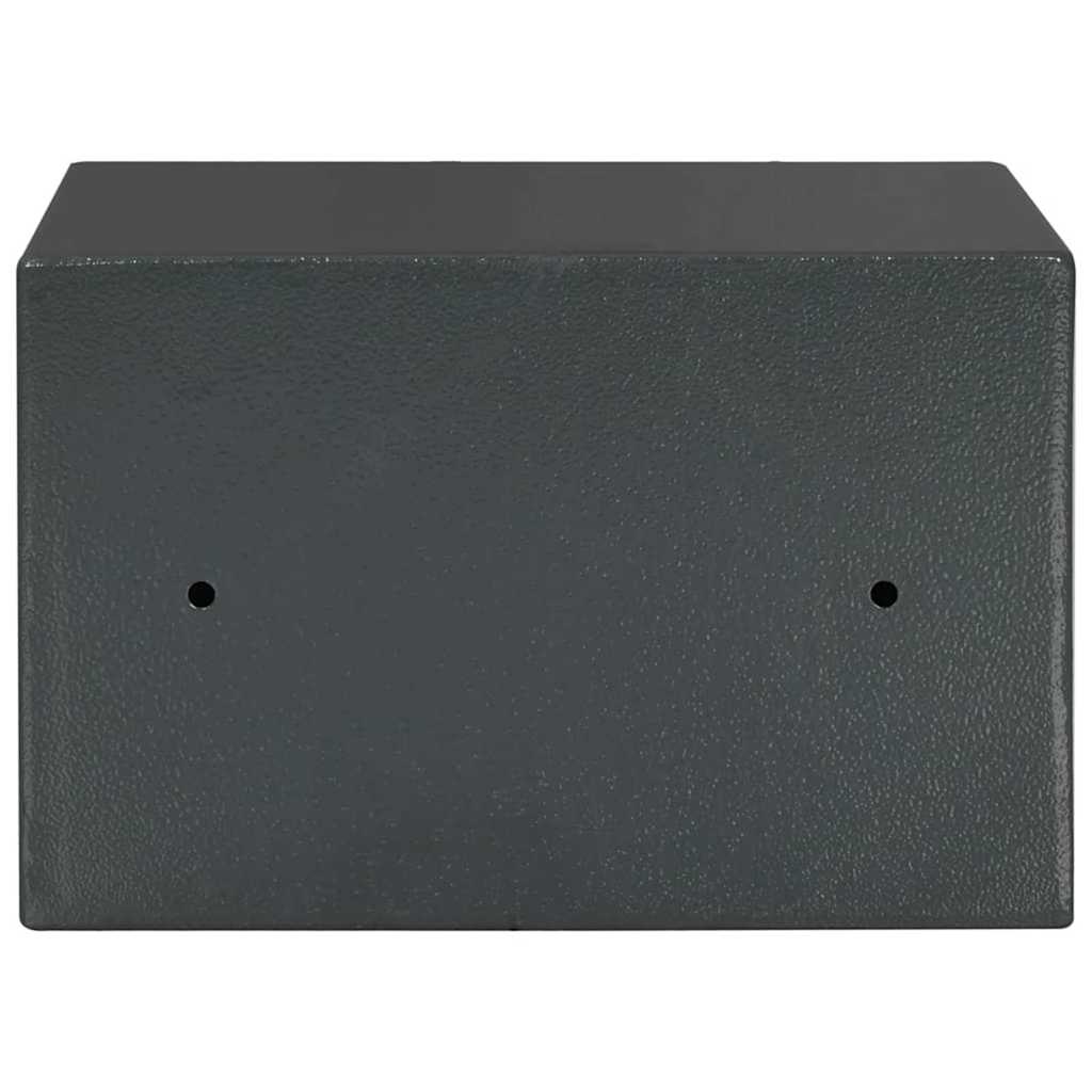 Digitális Széf zárral Sötétszürke 31 x 20 x 20 cm Acél