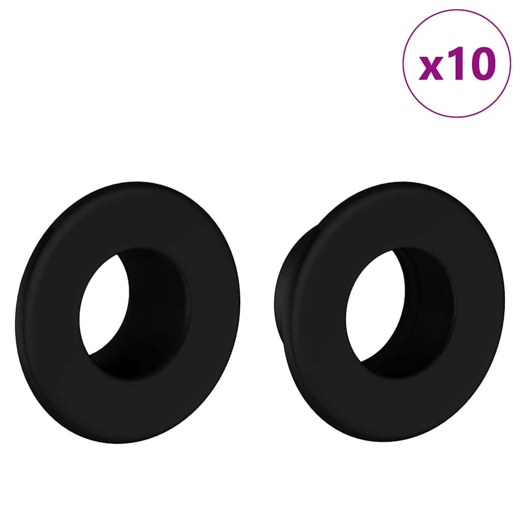 Fociasztal dugók 10 pcs Fekete 3 x 3 x 1,4 cm HIPS