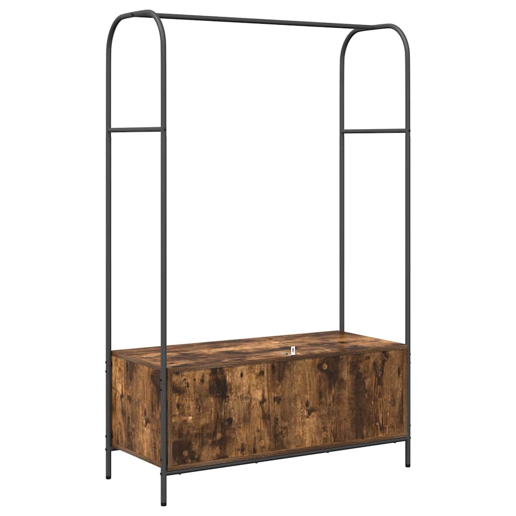 Ruhafogó Barna Tölgy 100 x 44 x 160 cm Szerelt Fa