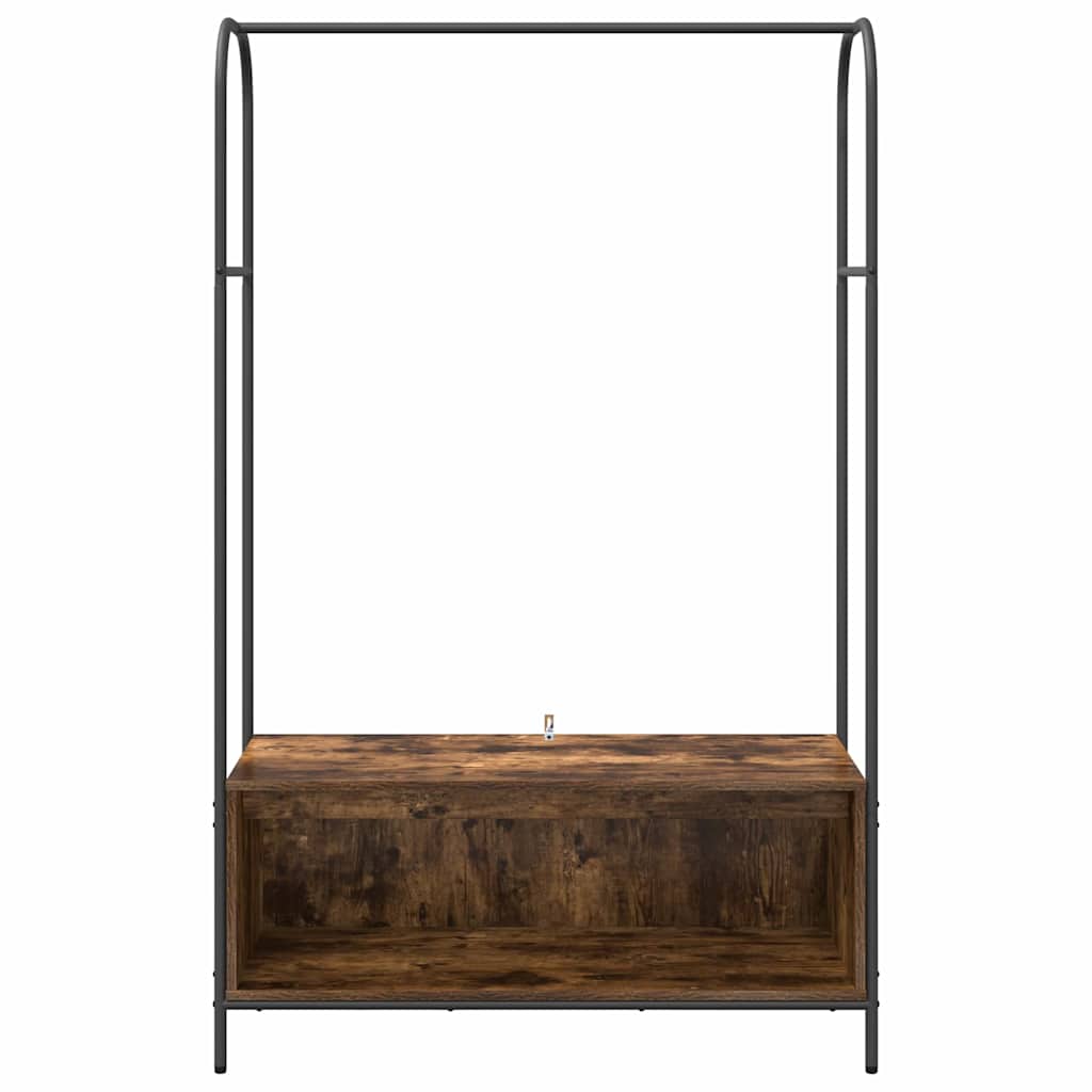 Ruhafogó Barna Tölgy 100 x 44 x 160 cm Szerelt Fa