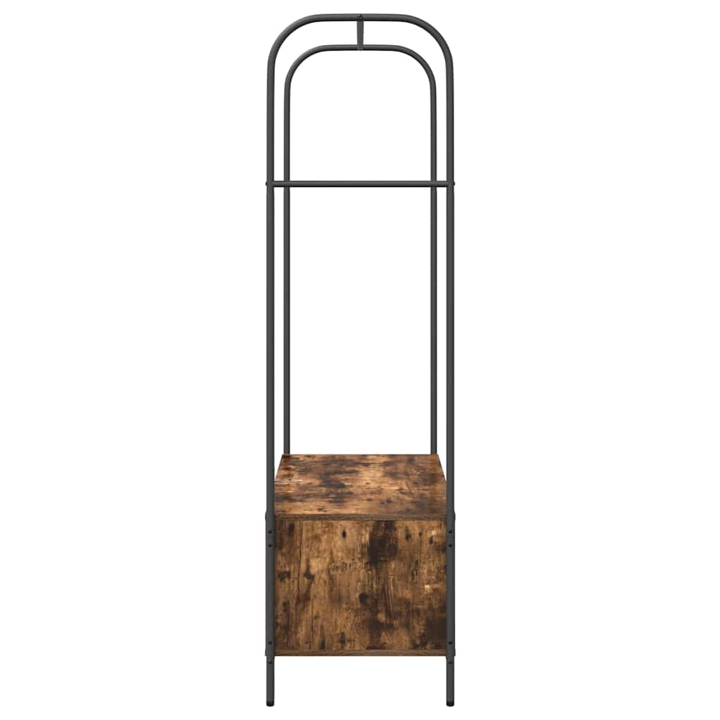 Ruhafogó Barna Tölgy 100 x 44 x 160 cm Szerelt Fa