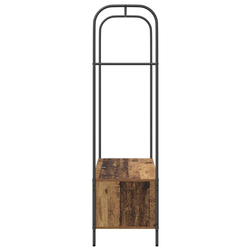 Ruhafogó Barna Tölgy 100 x 44 x 160 cm Szerelt Fa