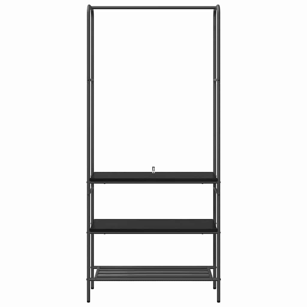 Ruhafogó Fekete tölgy 77 x 30 x 171 cm Szerelt Fa