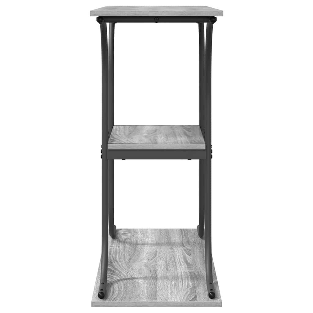 Konzolasztal Szürke Sonoma 101 x 35 x 80,5 cm Szerelt Fa