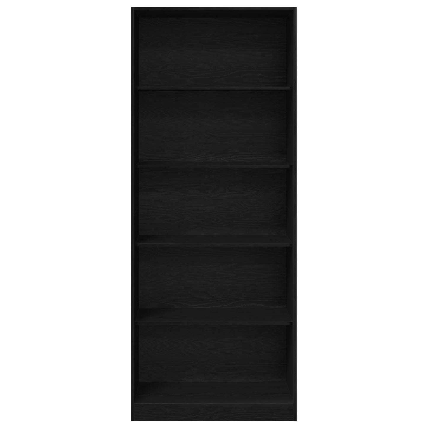 Ruhásszekrény Fekete tölgy 80 x 50 x 200 cm Szerelt Fa