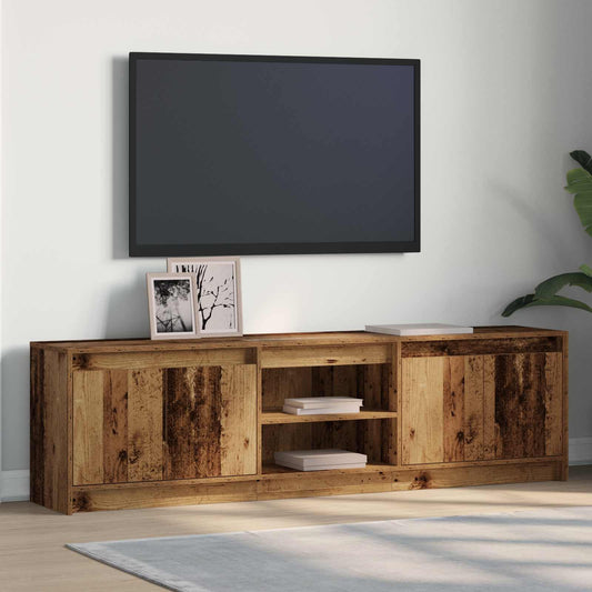 TV egységek 2 pcs Barna 180 x 34 x 50 cm Faanyag