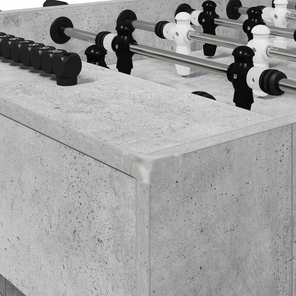 Foci Asztal Beton Szürke 146,5 x 74 x 85 cm Szerelt Fa