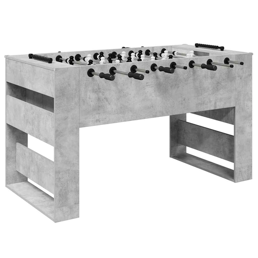 Foci Asztal Beton Szürke 146,5 x 74 x 85 cm Szerelt Fa