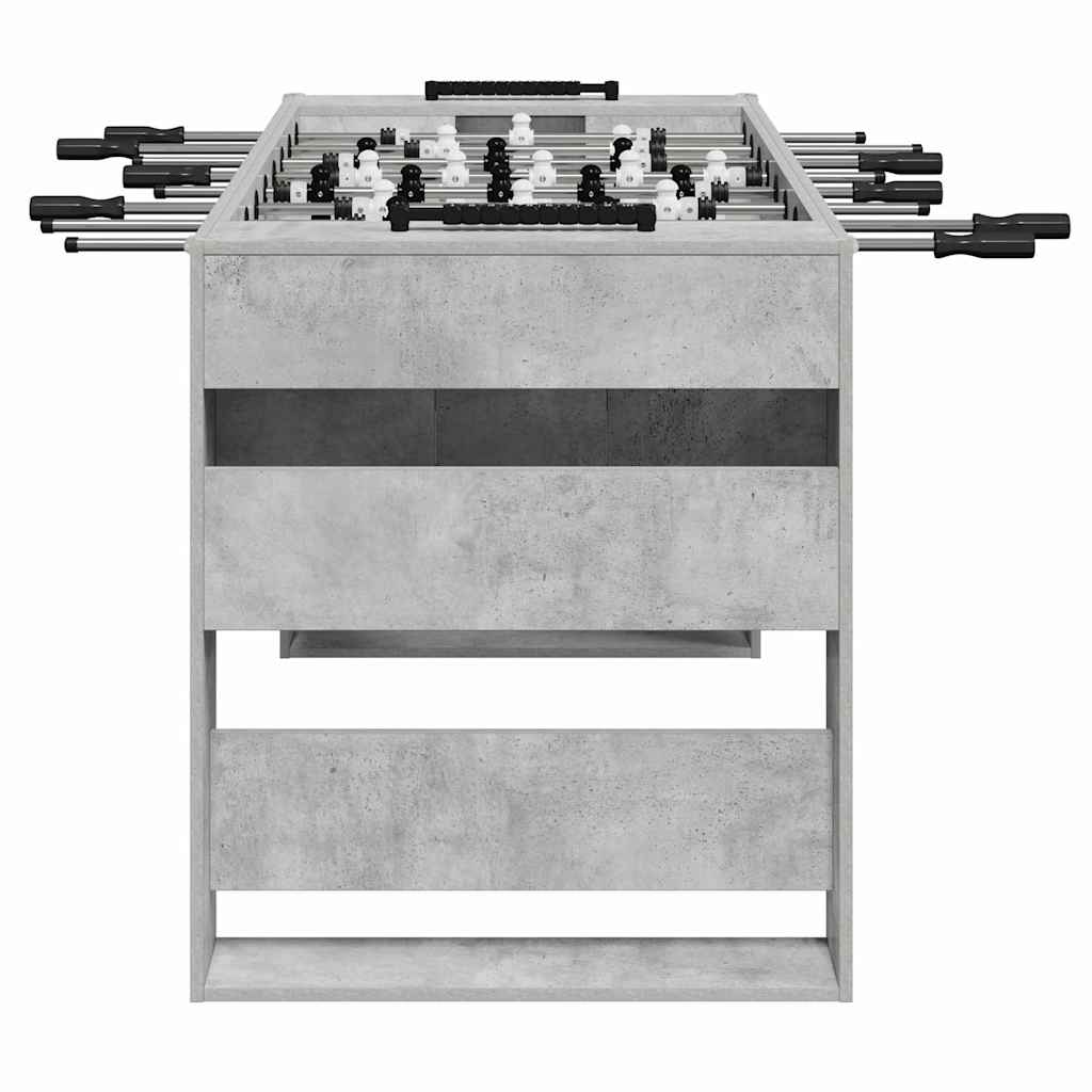 Foci Asztal Beton Szürke 146,5 x 74 x 85 cm Szerelt Fa