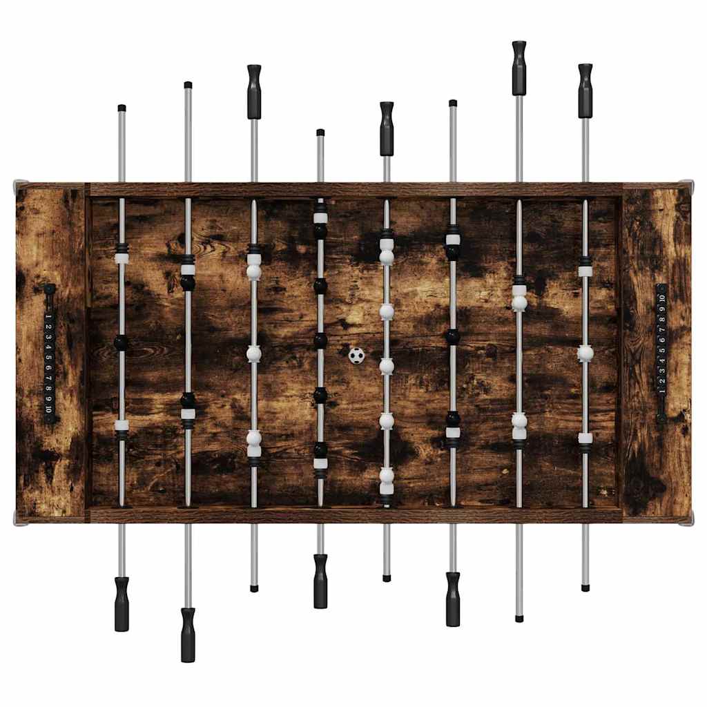 Foci Asztal Füstölt Tölgy 146,5 x 74 x 85 cm Szerelt Fa