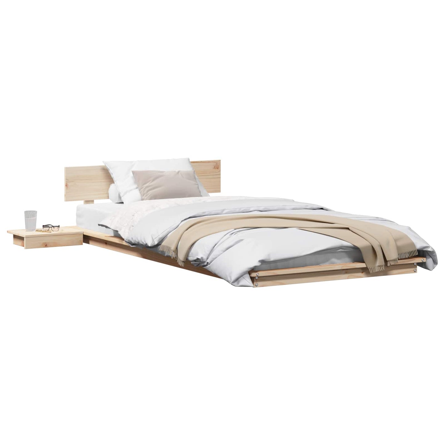 Ágykeret Barna 90 x 190 cm faszínű