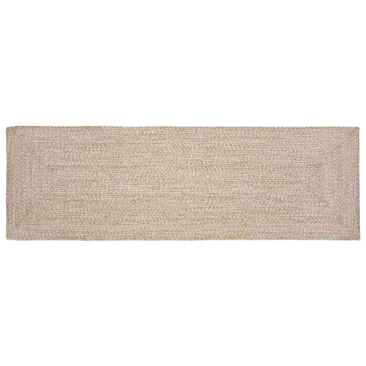 Területszőnyegek Természetes és Fehér 80 x 300 cm Juta