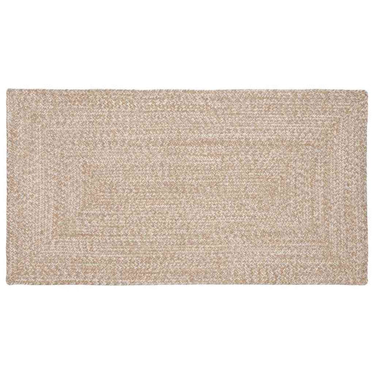 Területszőnyegek Természetes és Fehér 100 x 200 cm Juta