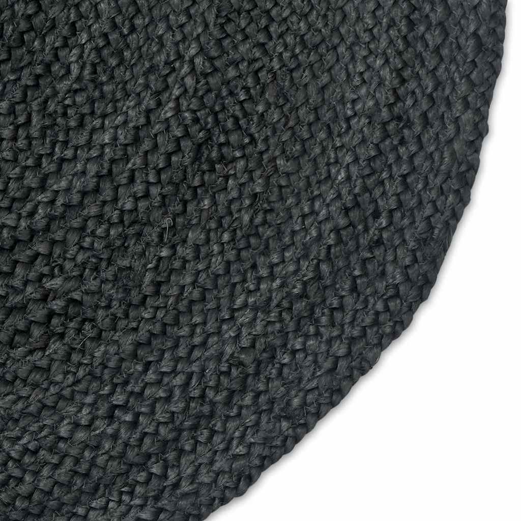 Területszőnyegek Sötétszürke 100 x 152 cm Juta