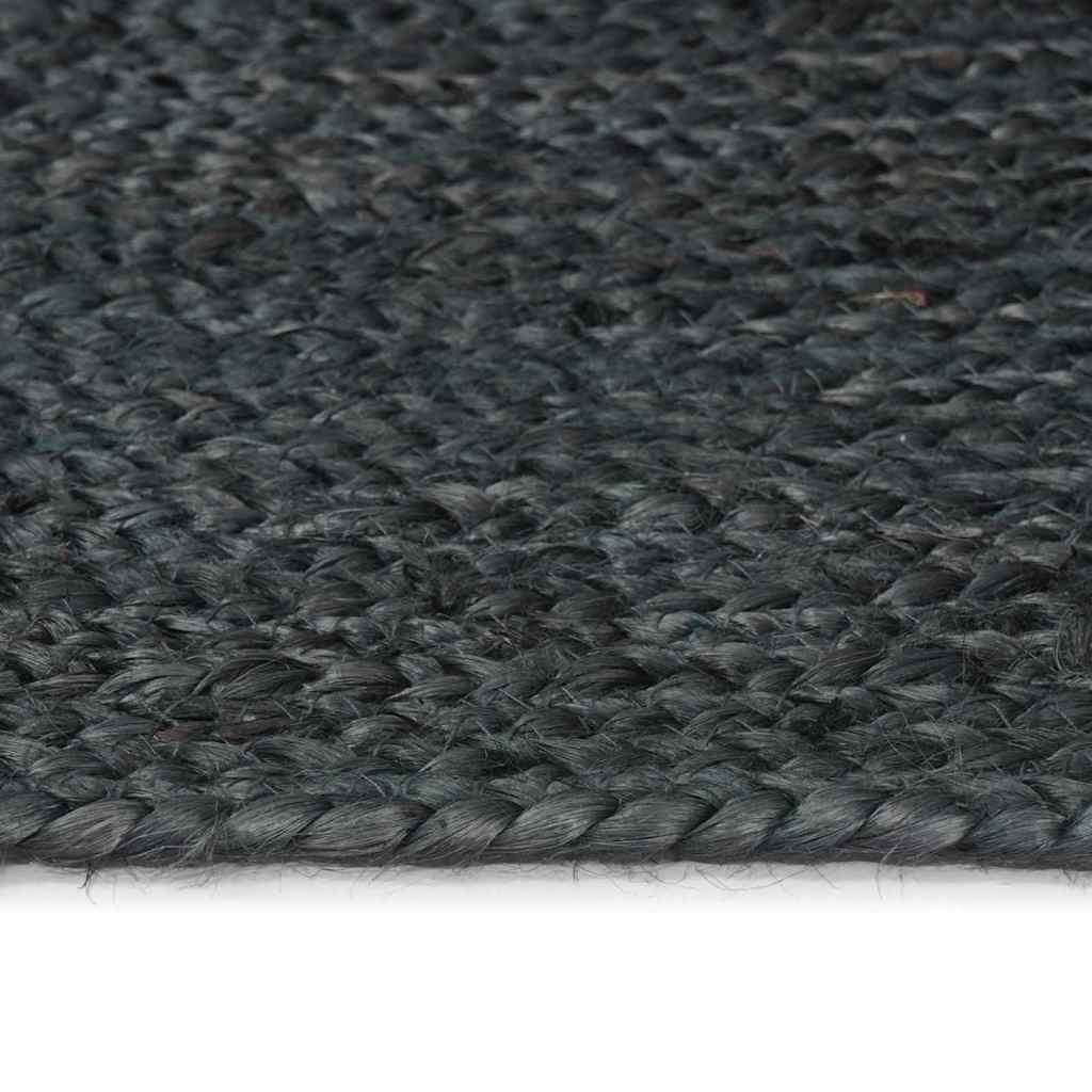 Területszőnyegek Sötétszürke 122 x 183 cm Juta