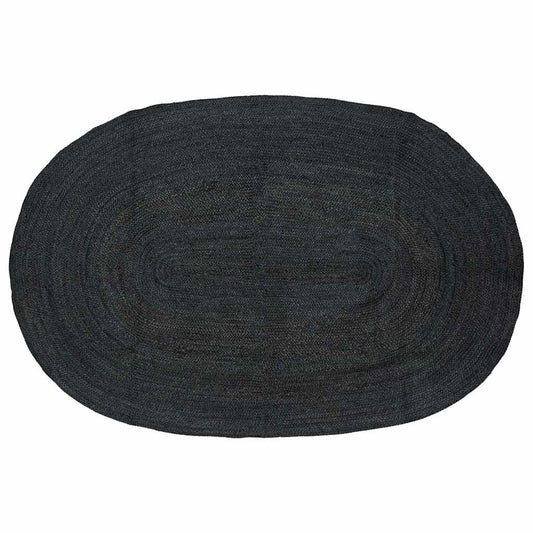 Területszőnyegek Sötétszürke 152 x 245 cm Juta