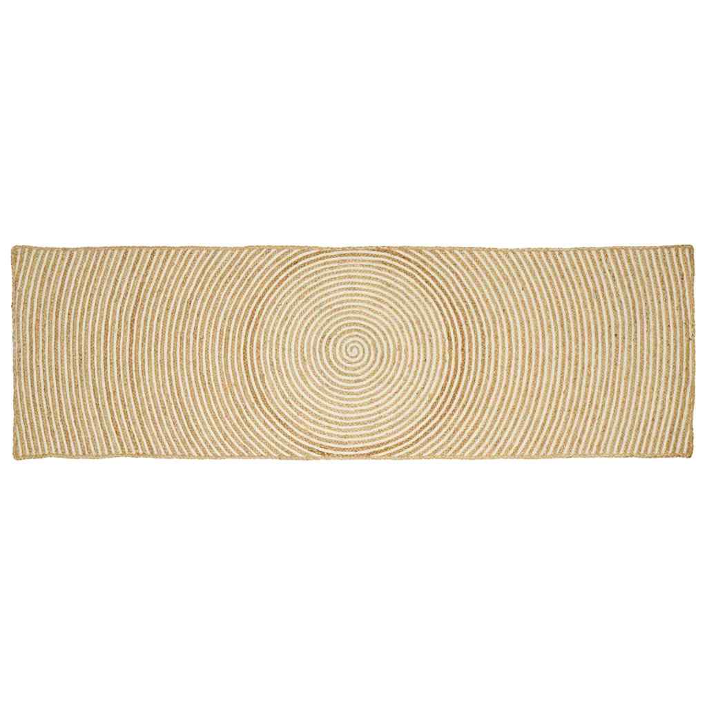 Területszőnyegek Fehér 60 x 250 cm Juta