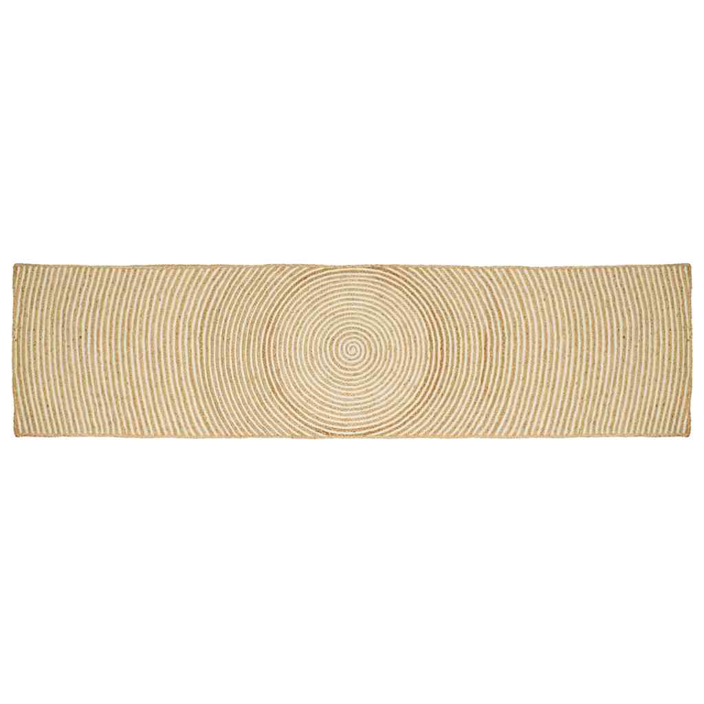Területszőnyegek Fehér 60 x 400 cm Juta