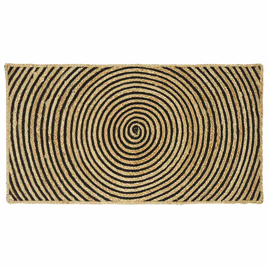 Területszőnyegek Fekete 60 x 110 cm Juta