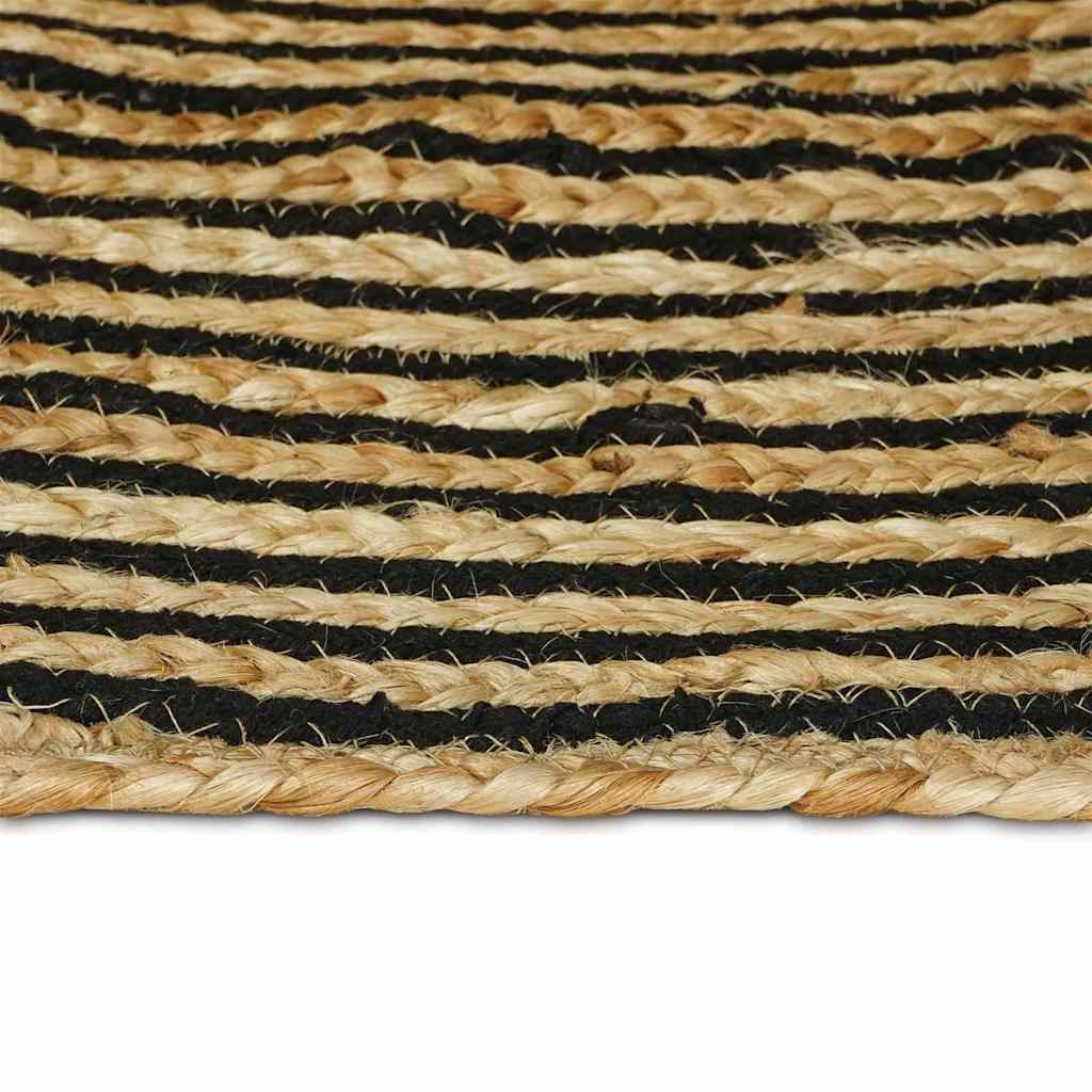 Területi szőnyeg Fekete 60 x 250 cm Juta