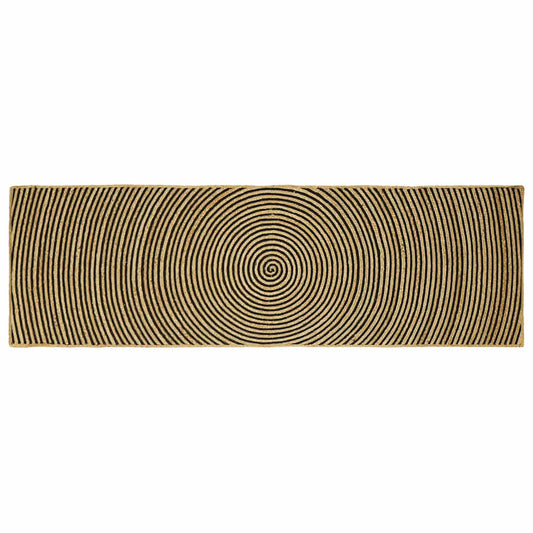 Területszőnyegek Fekete 80 x 250 cm Juta