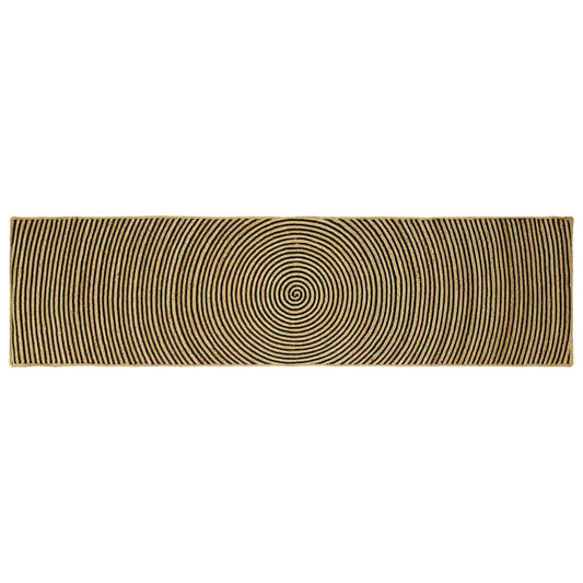 Területszőnyegek Fekete 80 x 300 cm Juta