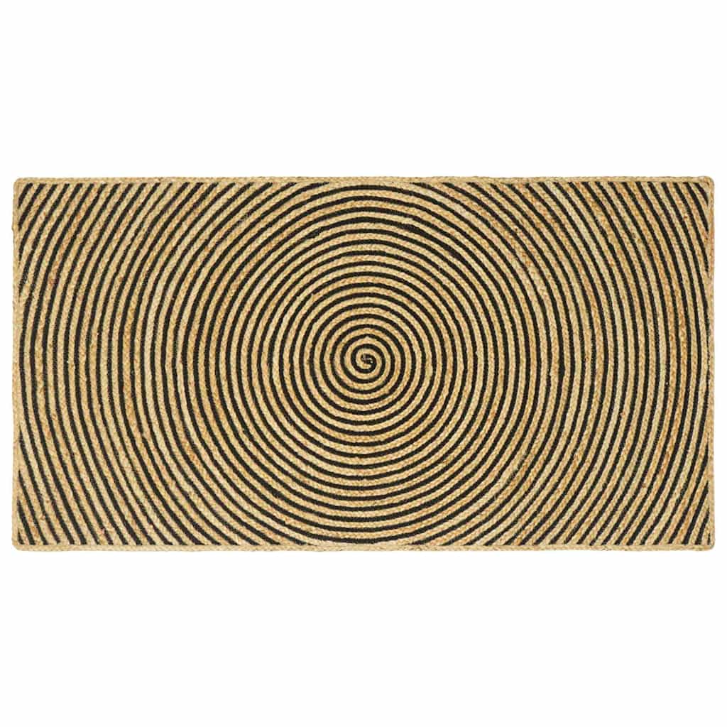 Területszőnyegek Fekete 100 x 200 cm Juta