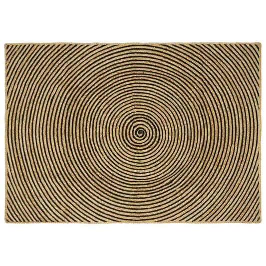 Területszőnyegek Fekete 140 x 200 cm Juta