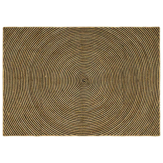 Területszőnyegek Fekete 160 x 230 cm Juta