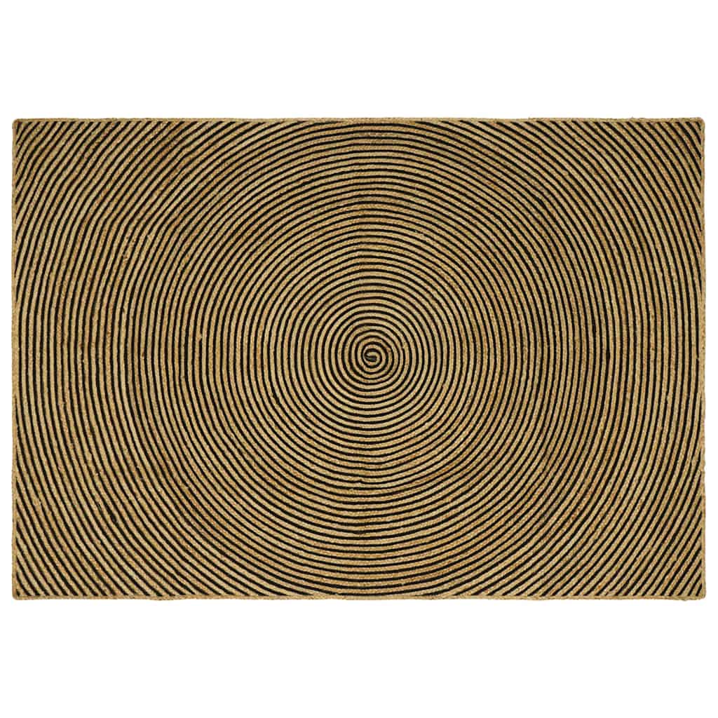 Területszőnyegek Fekete 200 x 290 cm Juta