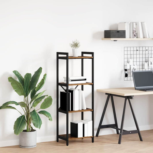 Könyvespolc Régi fa 40 x 30 x 119 cm Faanyag