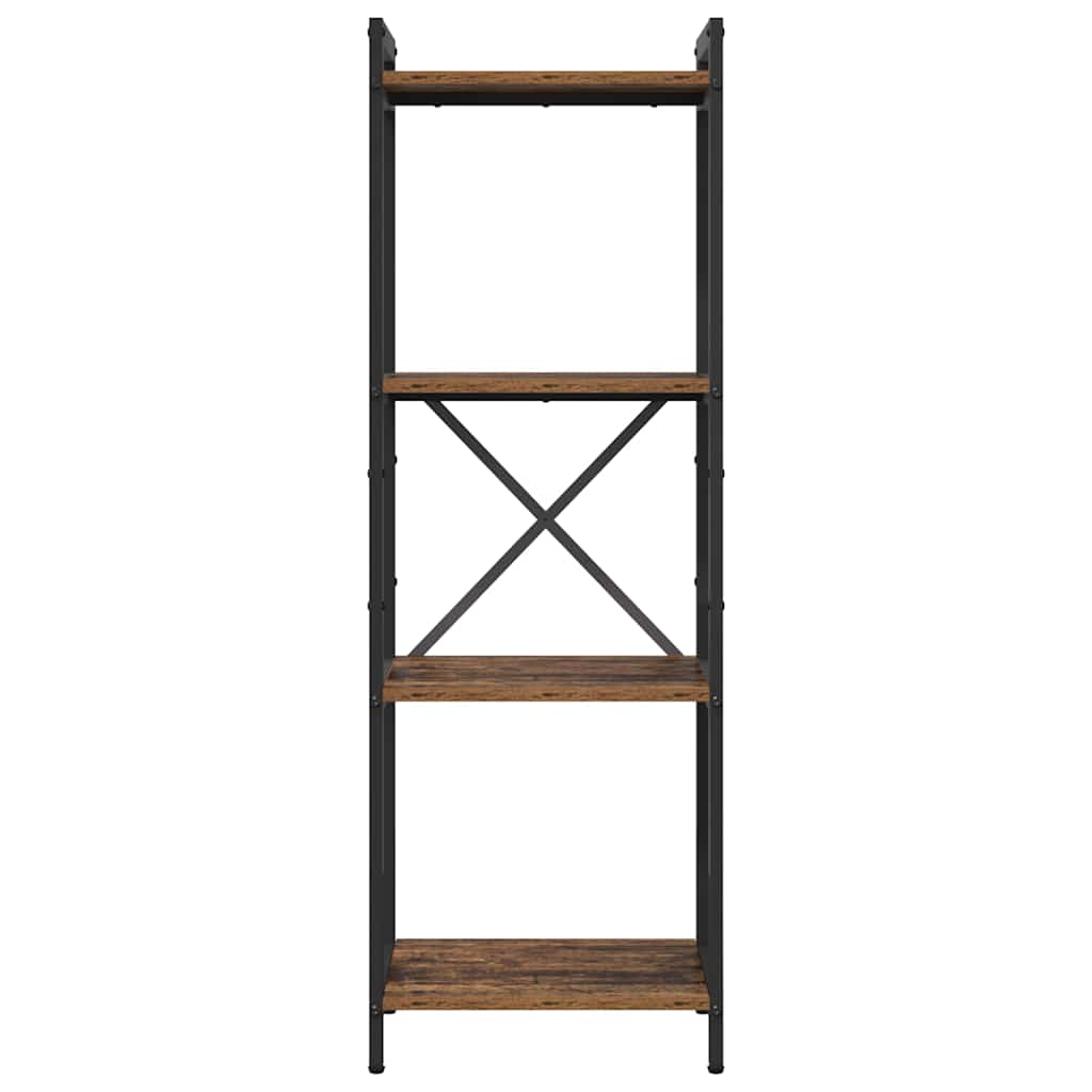 Könyvespolc 40 x 30 x 119 cm Szerelt Fa Régi fa