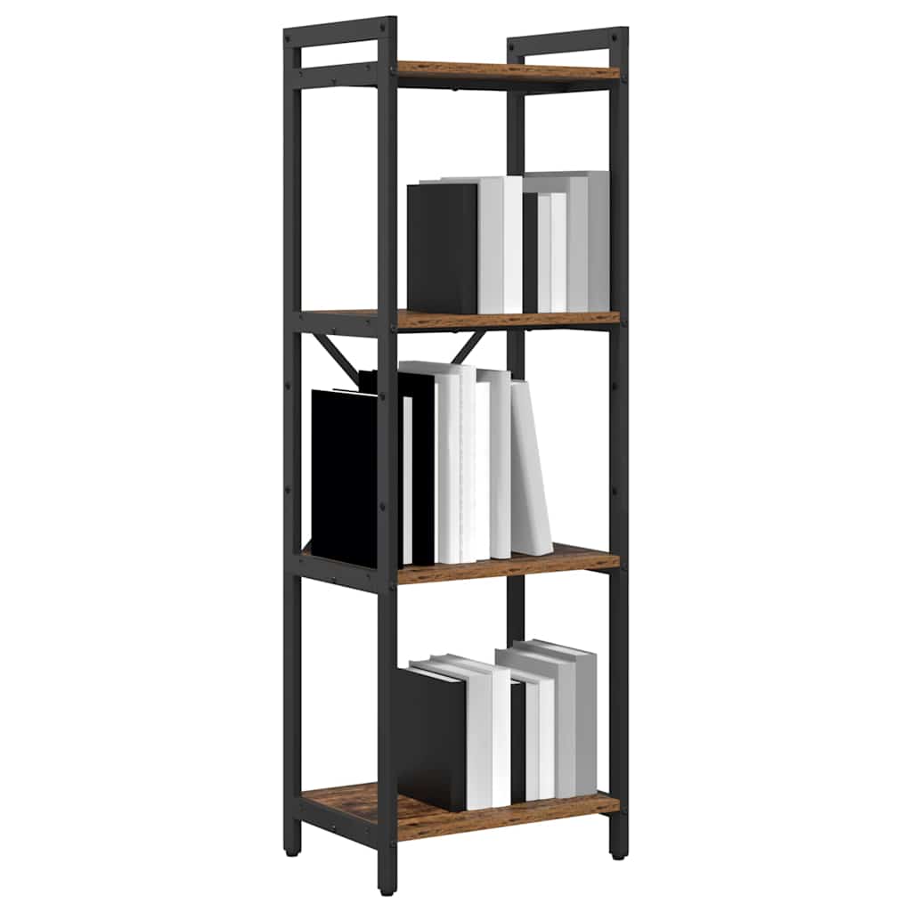 Könyvespolc 40 x 30 x 119 cm Szerelt Fa Régi fa