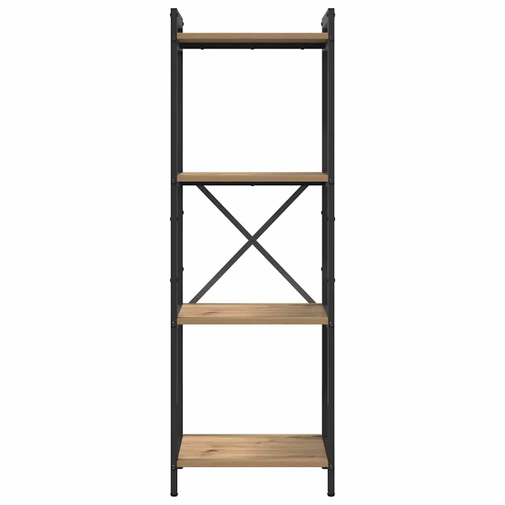 Könyvespolc 40 x 30 x 119 cm Szerelt Fa Artisan tölgy