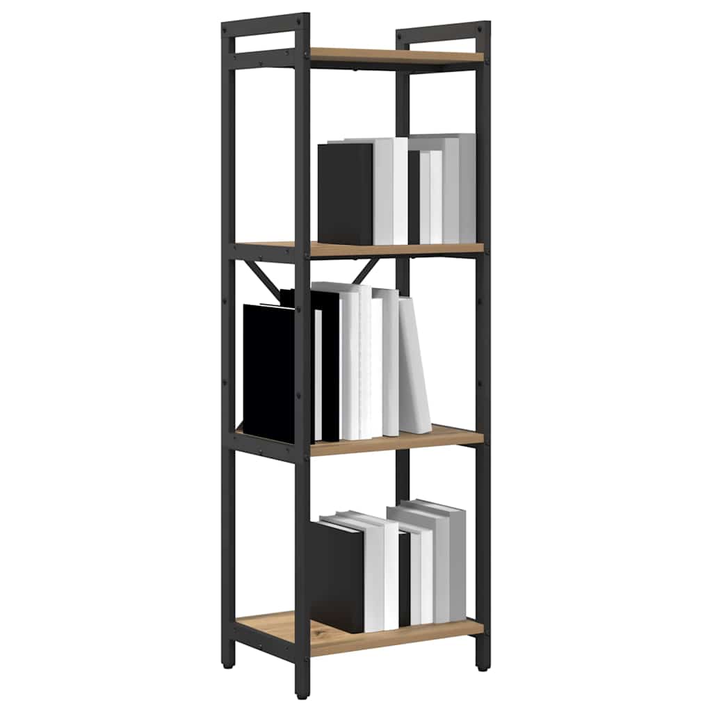 Könyvespolc 40 x 30 x 119 cm Szerelt Fa Artisan tölgy