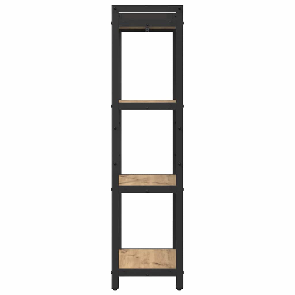 Könyvespolc 40 x 30 x 119 cm Szerelt Fa Artisan tölgy