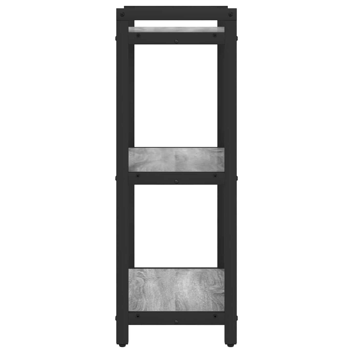 Könyvespolc 40 x 30 x 85 cm Szerelt Fa Szürke sonoma