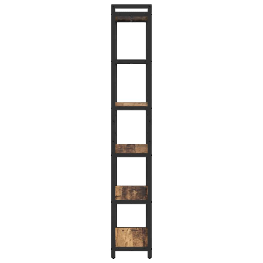 Könyvespolc 60 x 30 x 189,5 cm Szerelt Fa Régi fa