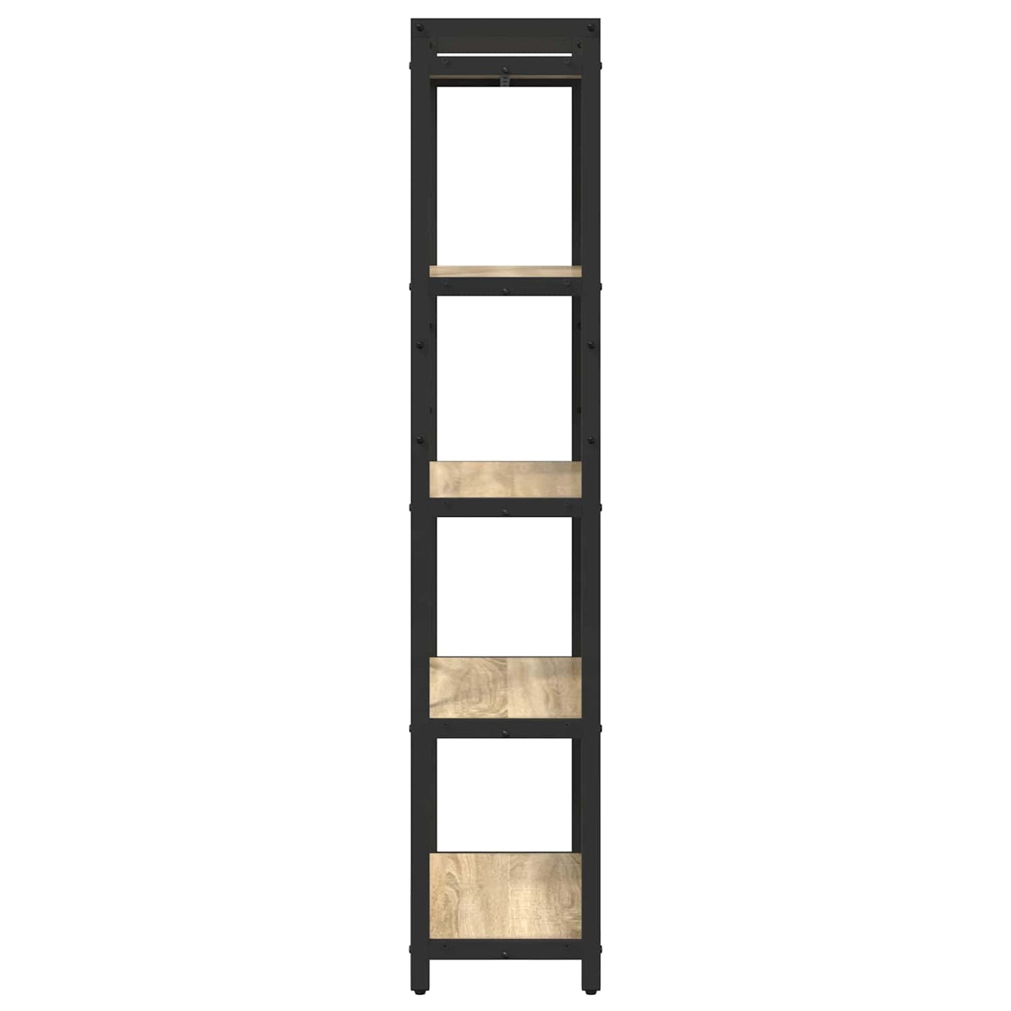 Könyvespolc 60 x 30 x 155 cm Szerelt Fa Sonoma tölgy