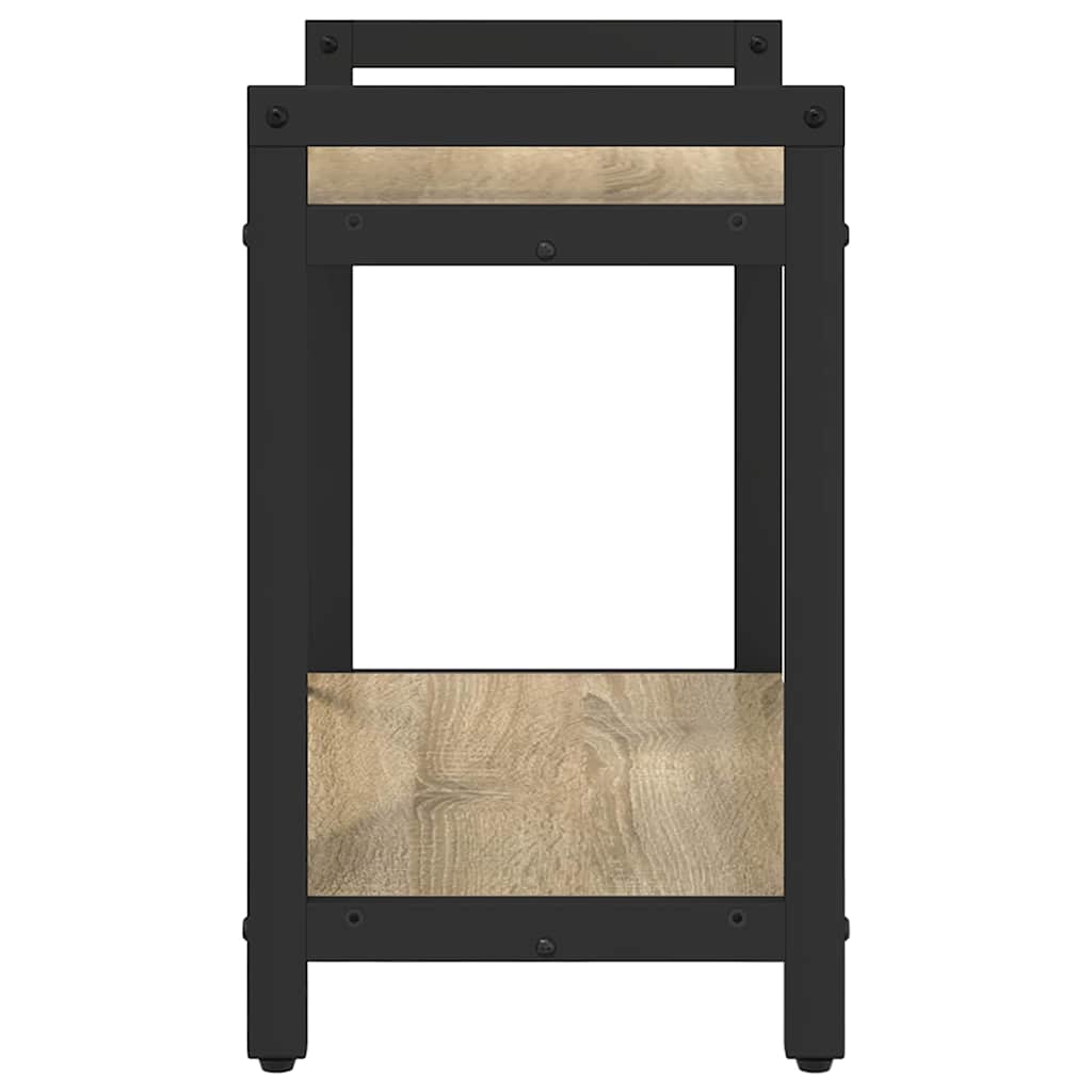 Könyvespolc 60 x 30 x 50 cm Szerelt Fa Sonoma tölgy