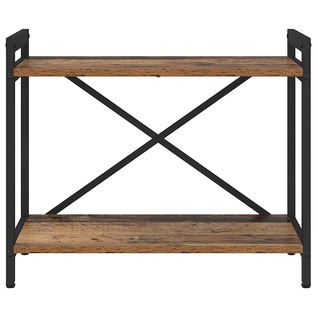 Könyvespolc 60 x 30 x 50 cm Szerelt Fa Régi fa