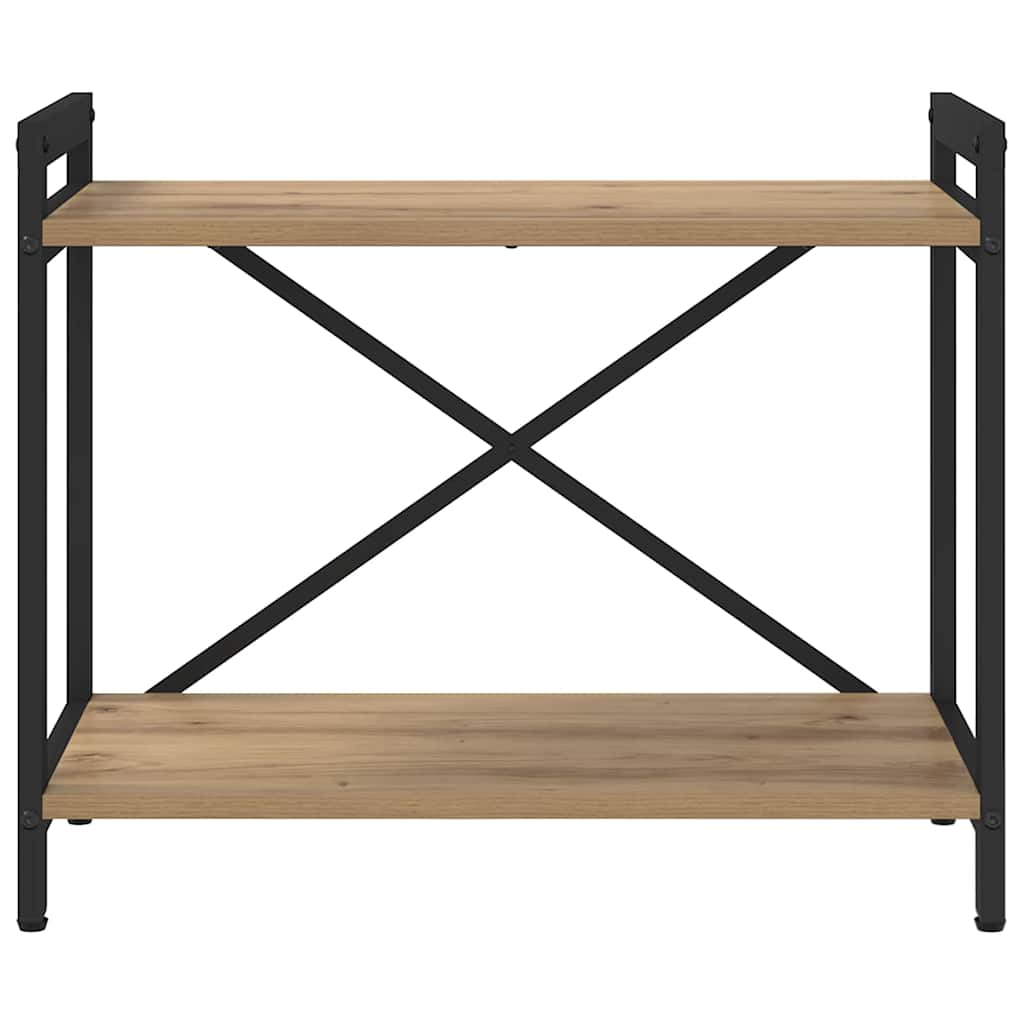Könyvespolc 60 x 30 x 50 cm Szerelt Fa Artisan tölgy
