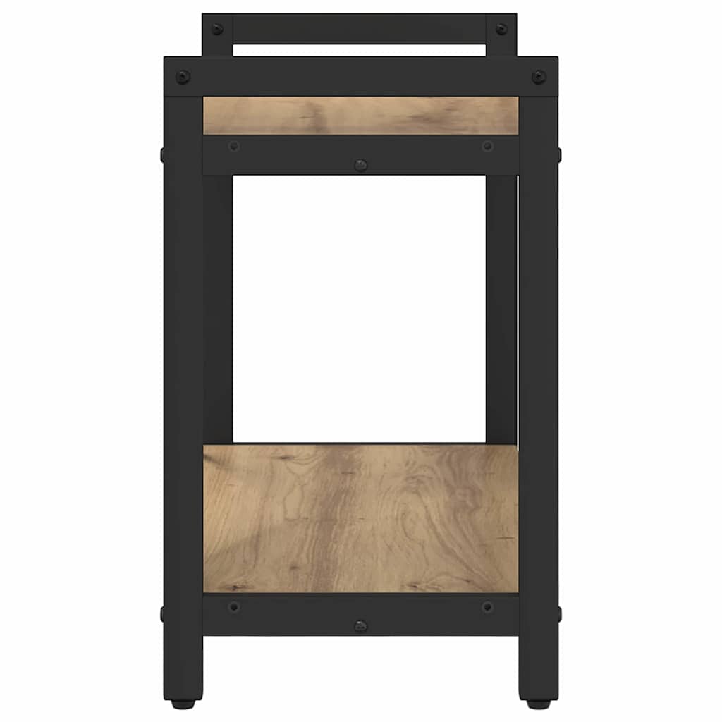 Könyvespolc 60 x 30 x 50 cm Szerelt Fa Artisan tölgy
