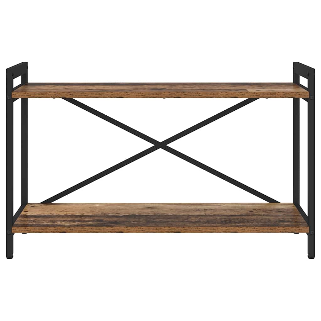 Könyvespolc 80 x 30 x 50 cm Szerelt Fa Régi fa