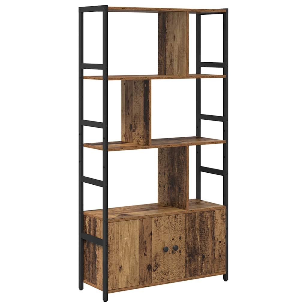 Könyvespolc 80 x 30 x 155,5 cm Szerelt Fa Régi fa