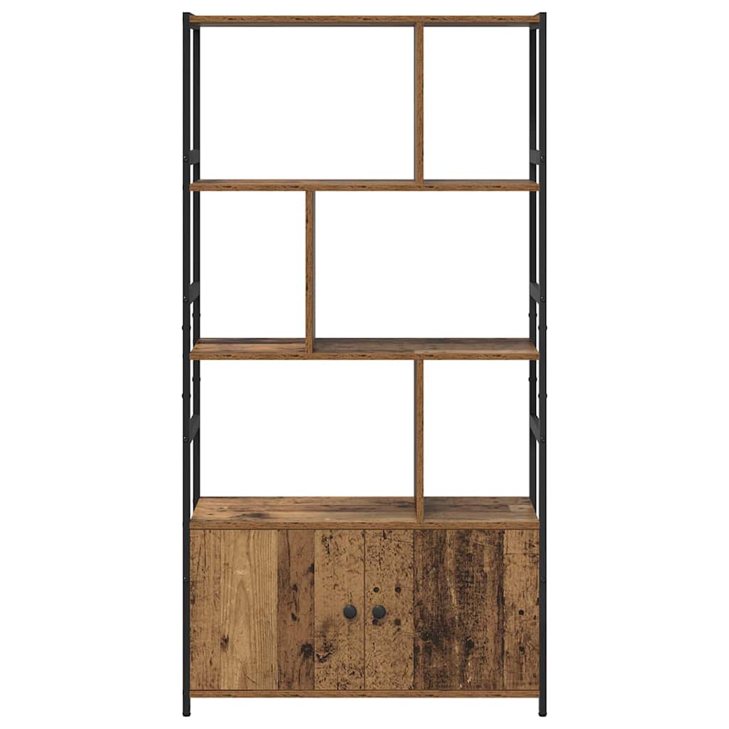Könyvespolc 80 x 30 x 155,5 cm Szerelt Fa Régi fa