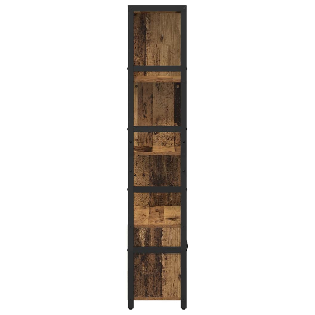 Könyvespolc 80 x 30 x 155,5 cm Szerelt Fa Régi fa