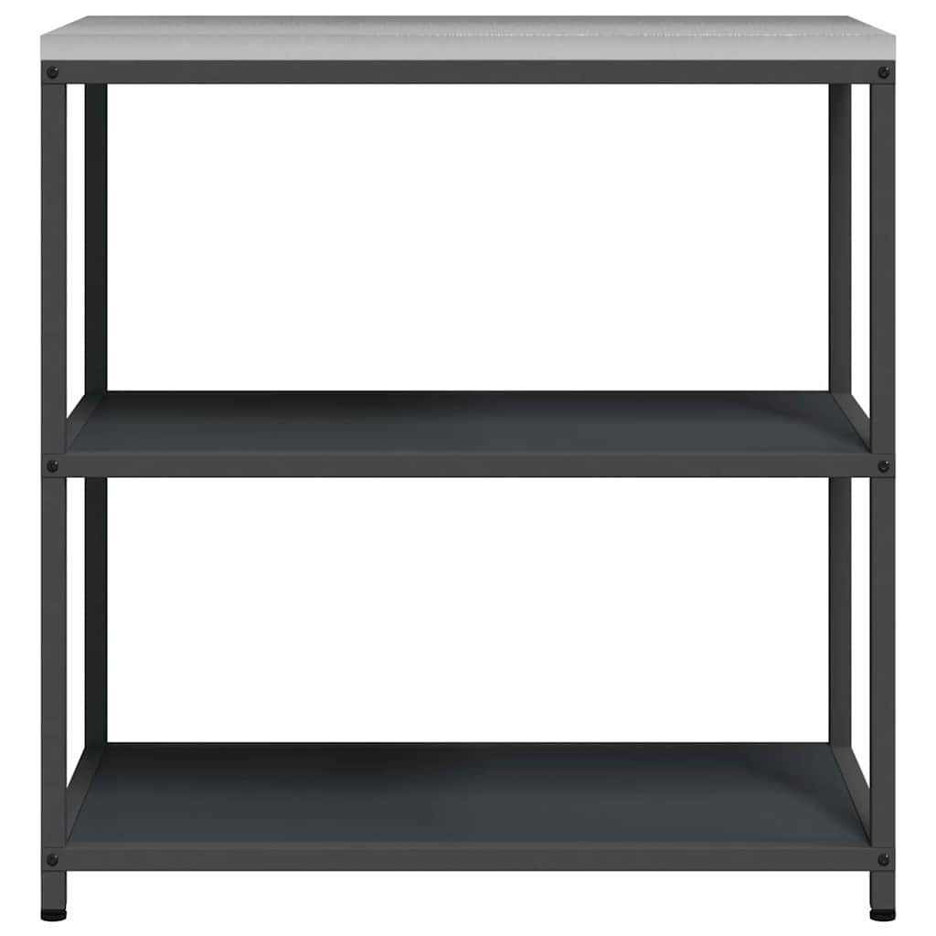 Konyhai polcrendszer HATTEM Antracitszürke 90 x 50 x 92 cm Acél