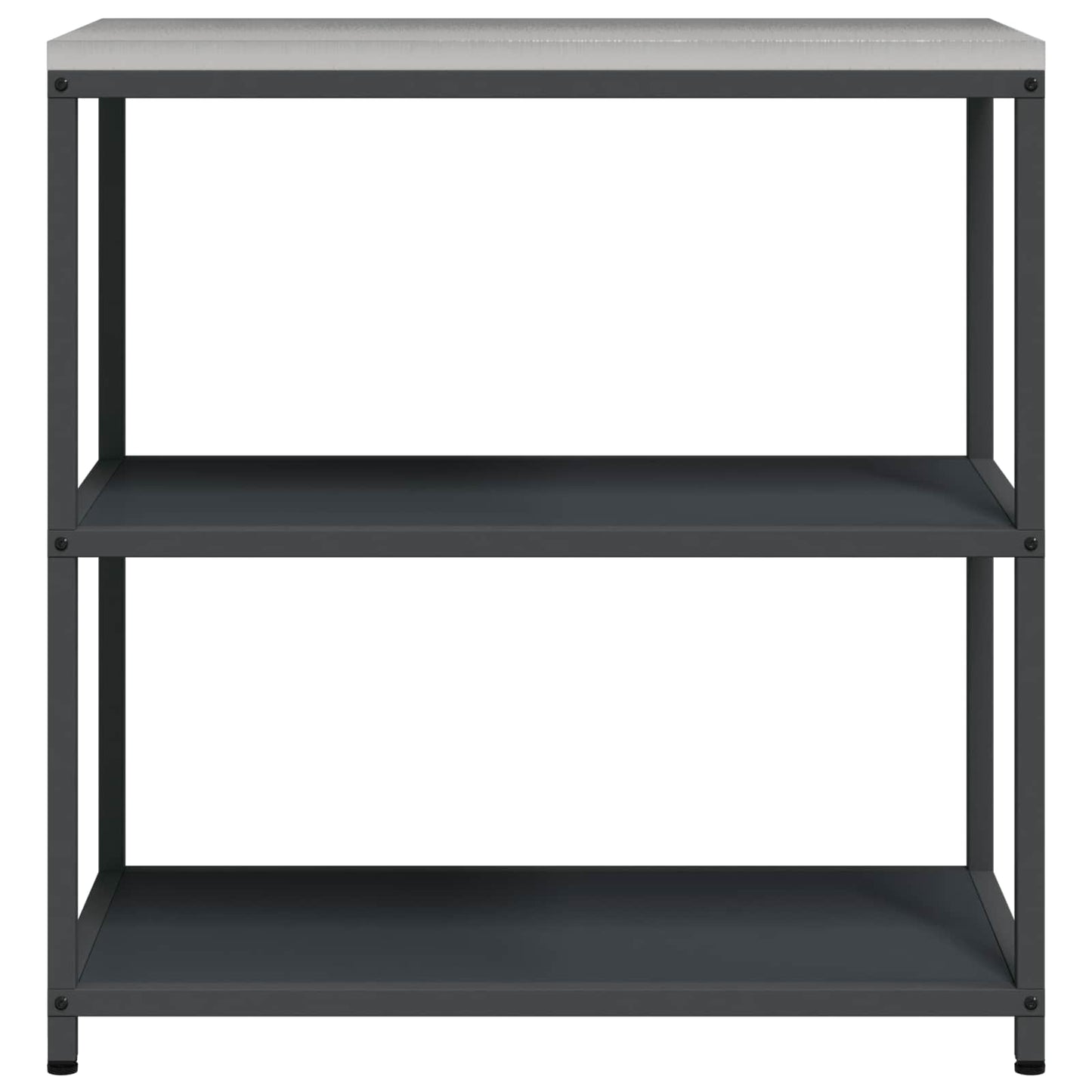 Konyhai polcrendszer HATTEM Antracitszürke 90 x 50 x 92 cm Acél