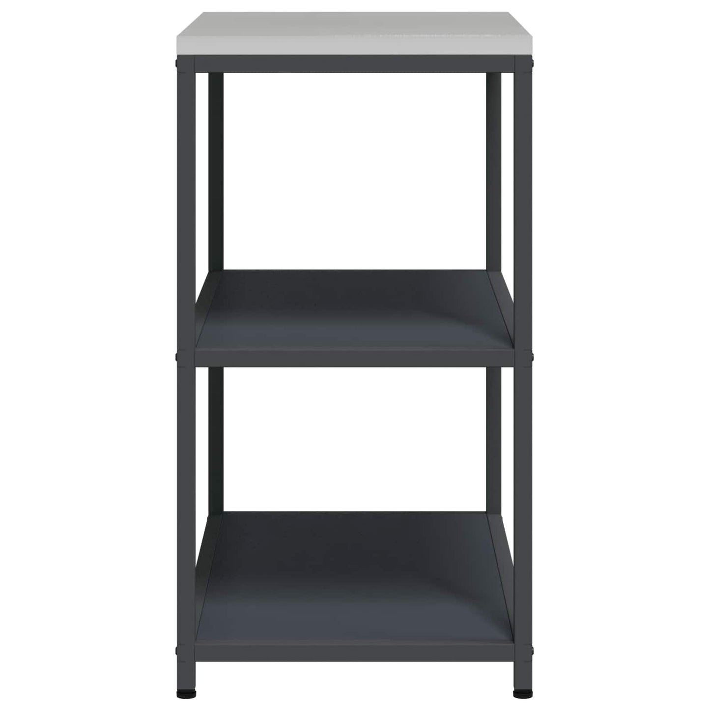 Konyhai polcrendszer HATTEM Antracitszürke 90 x 50 x 92 cm Acél